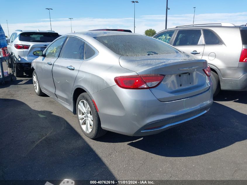 2016 Chrysler 200 Limited VIN: 1C3CCCAB6GN144711 Lot: 40762616