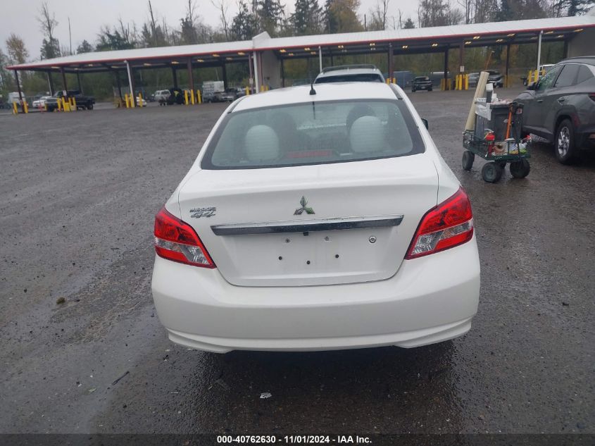 2020 Mitsubishi Mirage G4 Es VIN: ML32F3FJ2LHF03243 Lot: 40762630