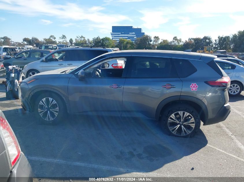 2021 Nissan Rogue Sv Fwd VIN: 5N1AT3BA7MC720611 Lot: 40762632