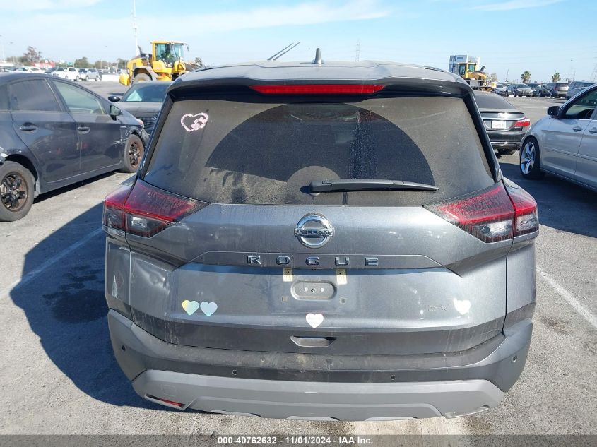 2021 Nissan Rogue Sv Fwd VIN: 5N1AT3BA7MC720611 Lot: 40762632