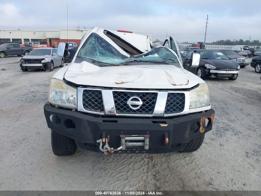 2006 Nissan Titan Le VIN: 1N6BA07B76N512800 Lot: 40762636