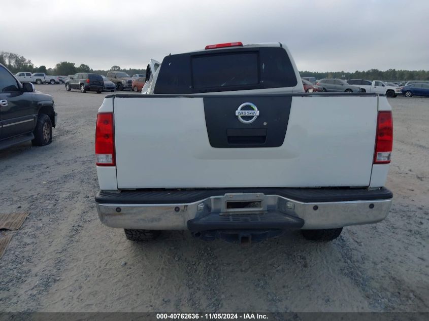 2006 Nissan Titan Le VIN: 1N6BA07B76N512800 Lot: 40762636