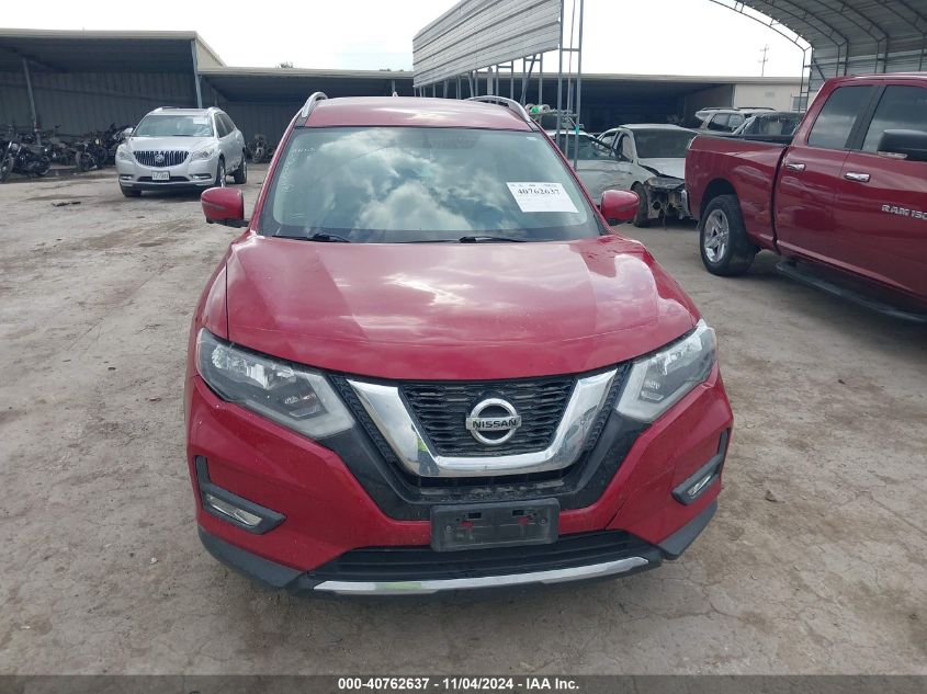 2017 Nissan Rogue Sv VIN: JN8AT2MT0HW393863 Lot: 40762637