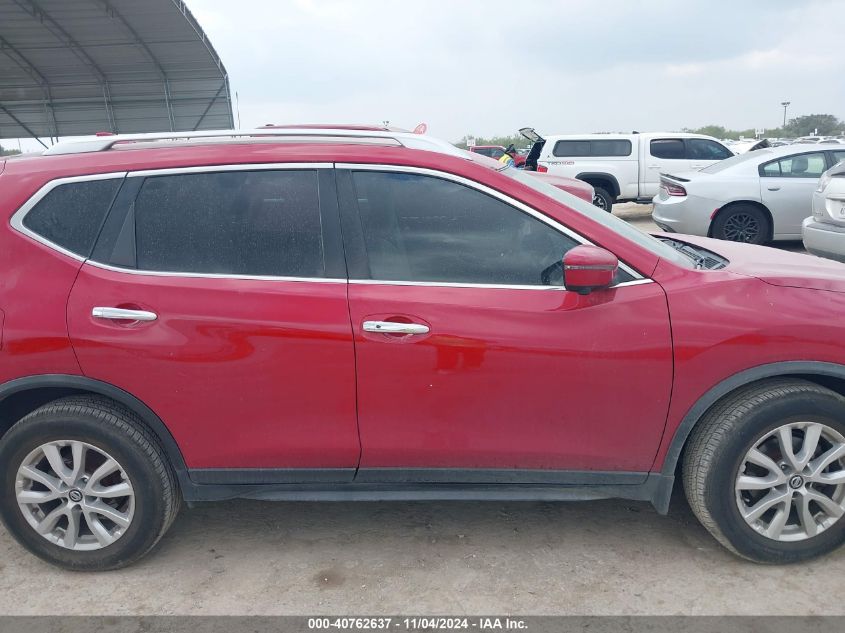 2017 Nissan Rogue Sv VIN: JN8AT2MT0HW393863 Lot: 40762637