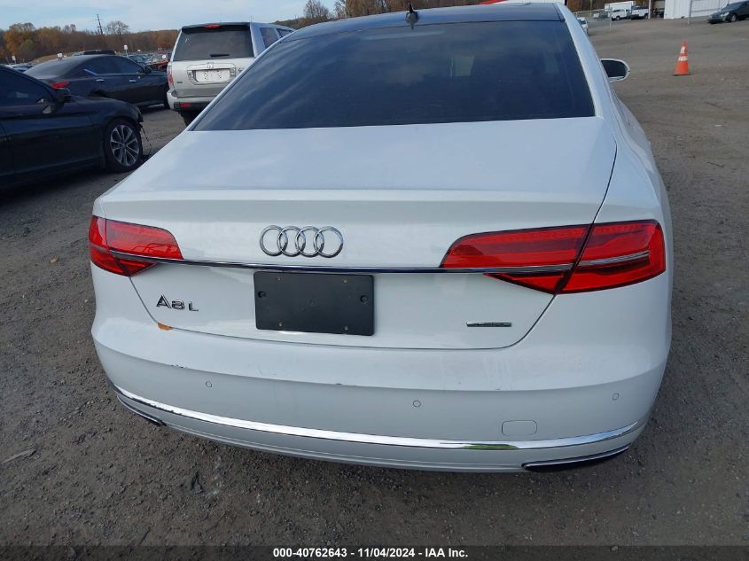 2016 Audi A8 L 3.0T VIN: WAU34AFD6GN014139 Lot: 40762643