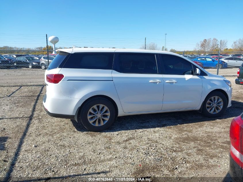 2019 Kia Sedona Lx VIN: KNDMB5C17K6571496 Lot: 40762648