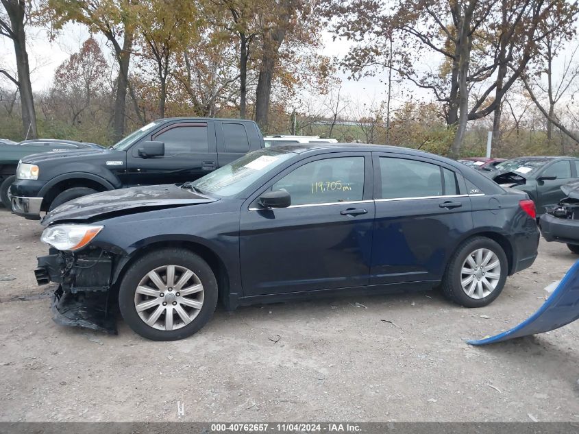 2012 Chrysler 200 Touring VIN: 1C3CCBBB8CN130795 Lot: 40762657