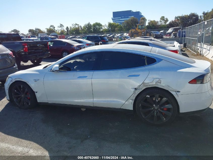 2015 Tesla Model S 85D/P85D VIN: 5YJSA1H44FF080609 Lot: 40762660