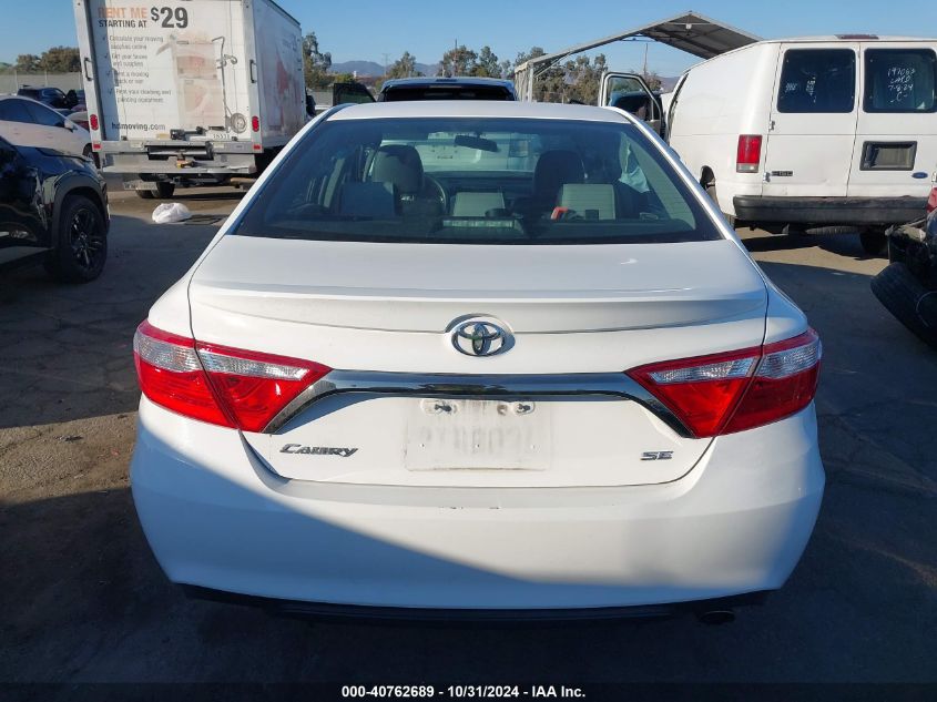 2017 Toyota Camry Se VIN: 4T1BF1FK6HU628151 Lot: 40762689