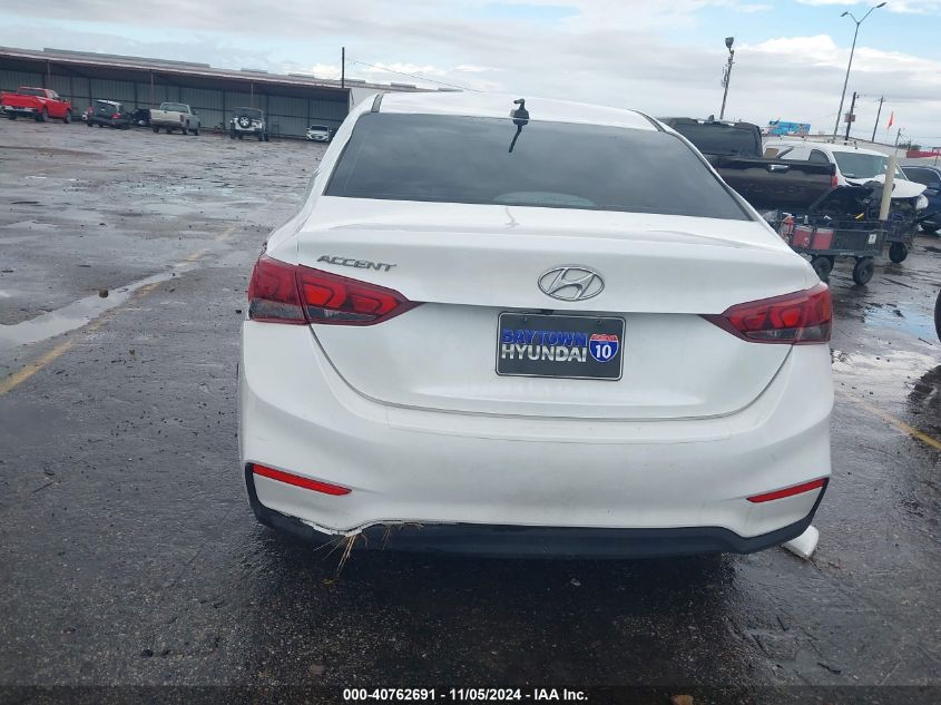 2022 Hyundai Accent Sel VIN: 3KPC24A67NE167651 Lot: 40762691