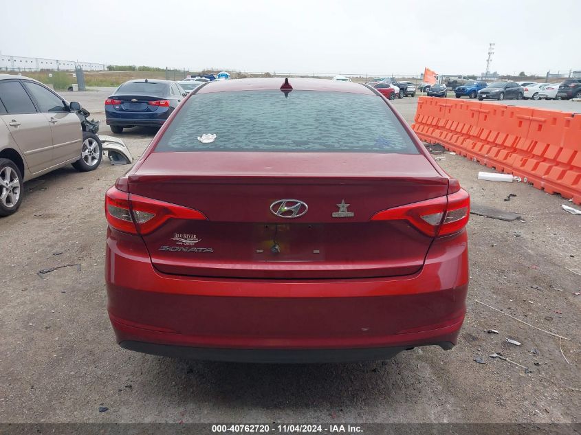 2015 Hyundai Sonata Se VIN: 5NPE24AF7FH233752 Lot: 40762720