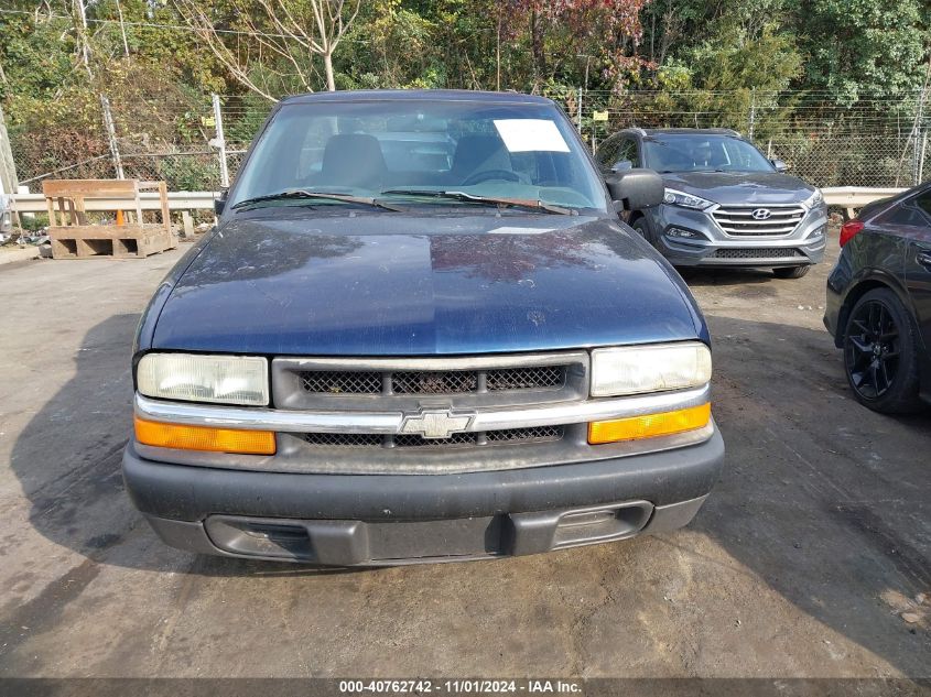 2002 Chevrolet S-10 VIN: 1GCCS145628137158 Lot: 40762742