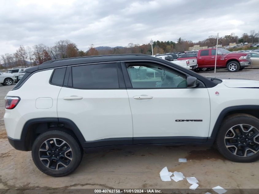 2021 Jeep Compass Trailhawk 4X4 VIN: 3C4NJDDB2MT594606 Lot: 40762758