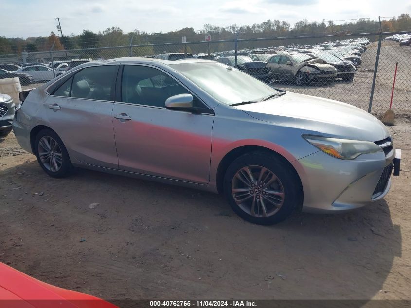 2016 Toyota Camry Se VIN: 4T1BF1FK0GU246230 Lot: 40762765