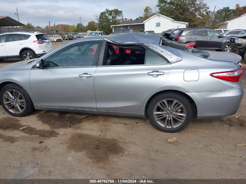 2016 Toyota Camry Se VIN: 4T1BF1FK0GU246230 Lot: 40762765