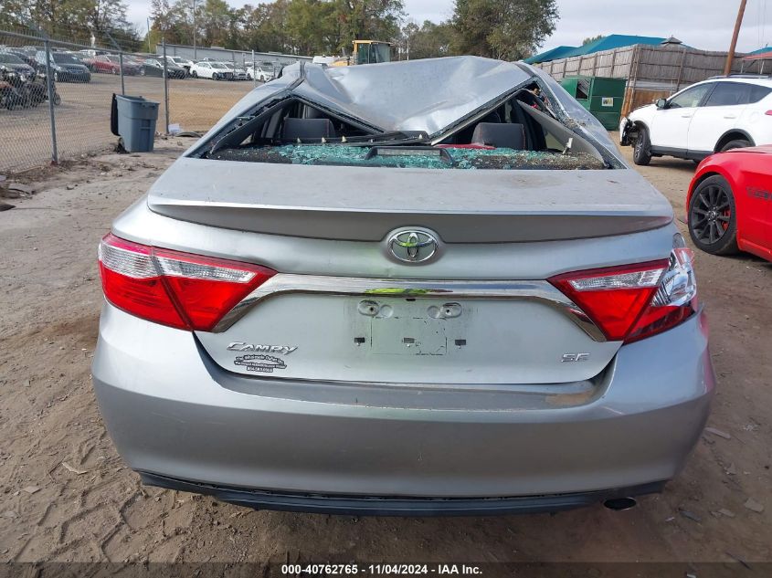 2016 Toyota Camry Se VIN: 4T1BF1FK0GU246230 Lot: 40762765