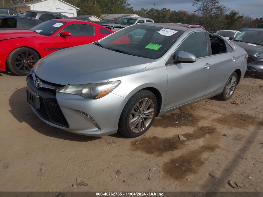 VIN 4T1BF1FK0GU246230 2016 Toyota Camry, SE no.2