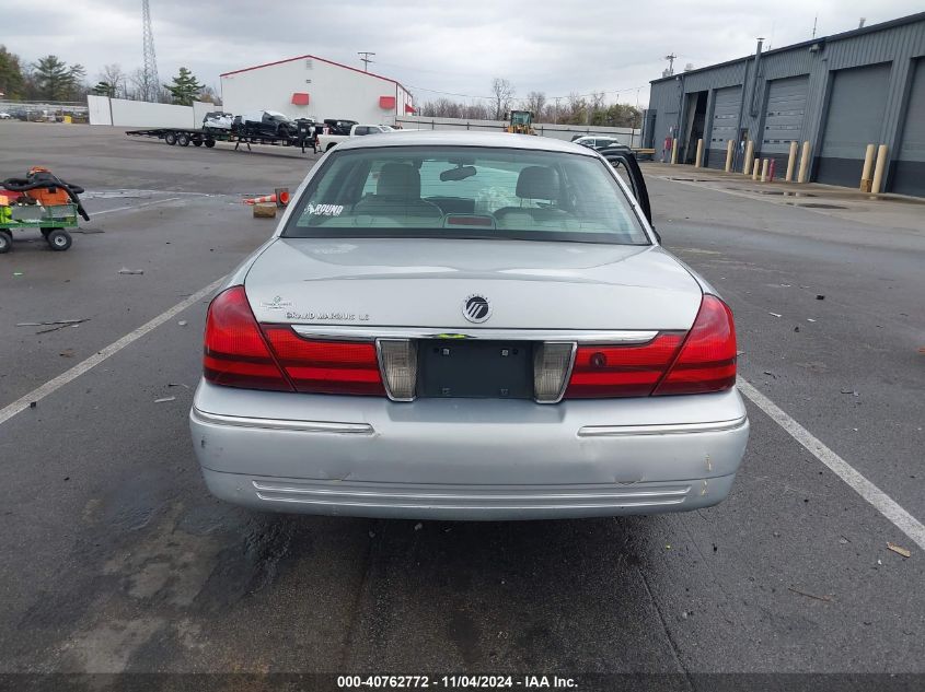 2003 Mercury Grand Marquis Ls VIN: 2MEFM75W33X654273 Lot: 40762772