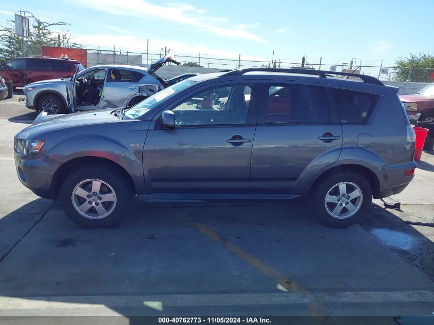 2010 Mitsubishi Outlander Es VIN: JA4AS2AW3AZ012874 Lot: 40762773