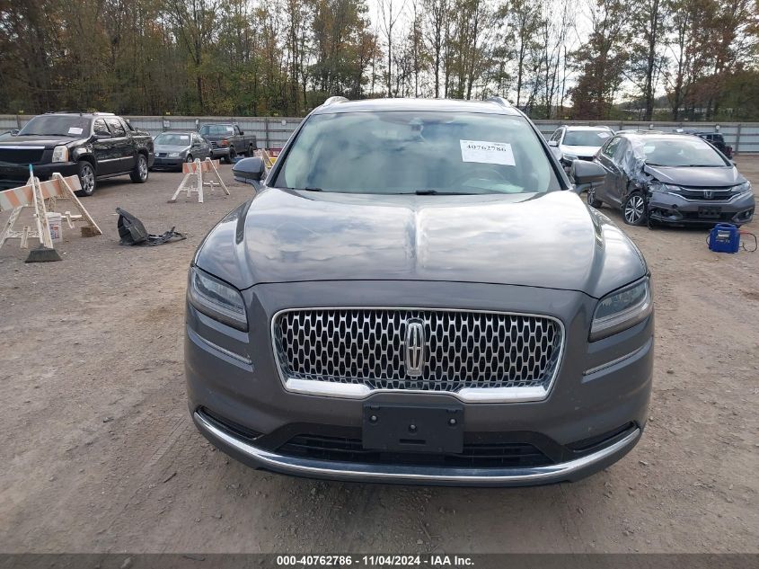 2021 Lincoln Nautilus Standard VIN: 2LMPJ6J90MBL00542 Lot: 40762786