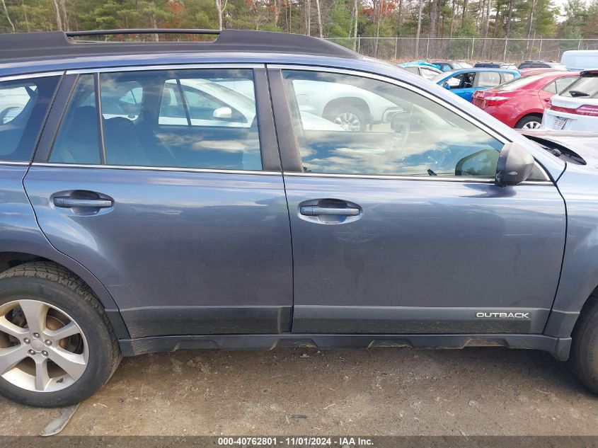 2014 Subaru Outback 2.5I VIN: 4S4BRBAC8E3314130 Lot: 40762801