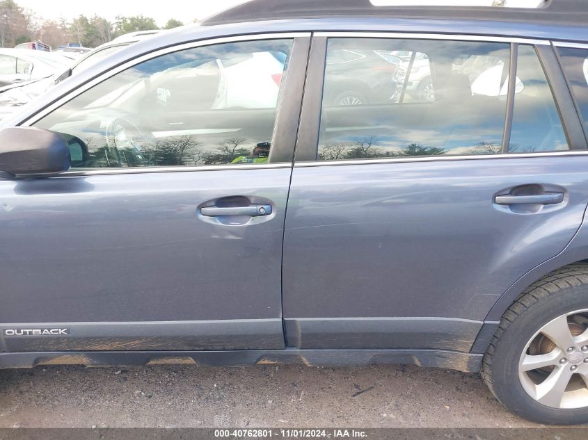 2014 Subaru Outback 2.5I VIN: 4S4BRBAC8E3314130 Lot: 40762801