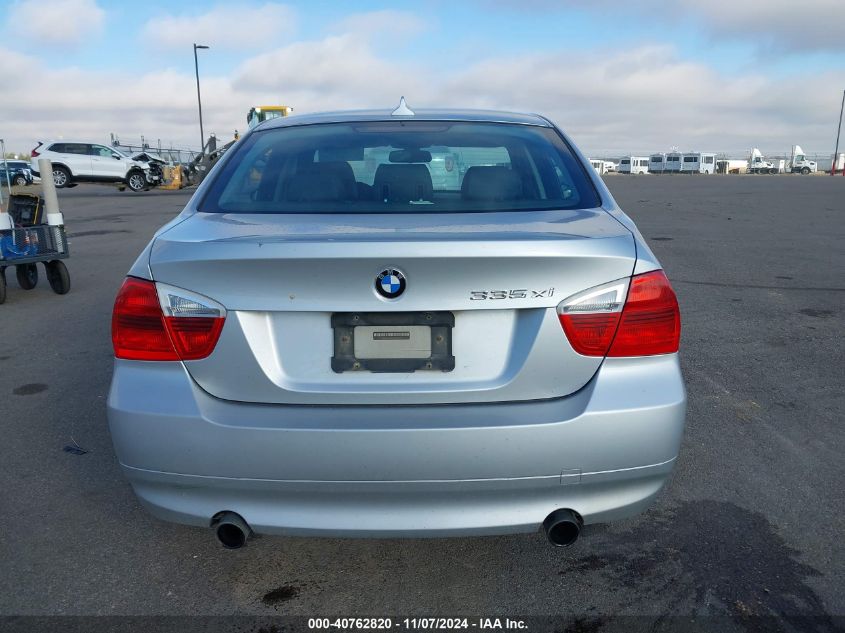 2007 BMW 335Xi VIN: WBAVD53597A008596 Lot: 40762820