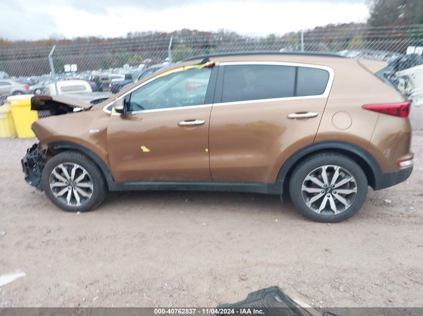 2018 KIA SPORTAGE EX - KNDPNCAC7J7401838