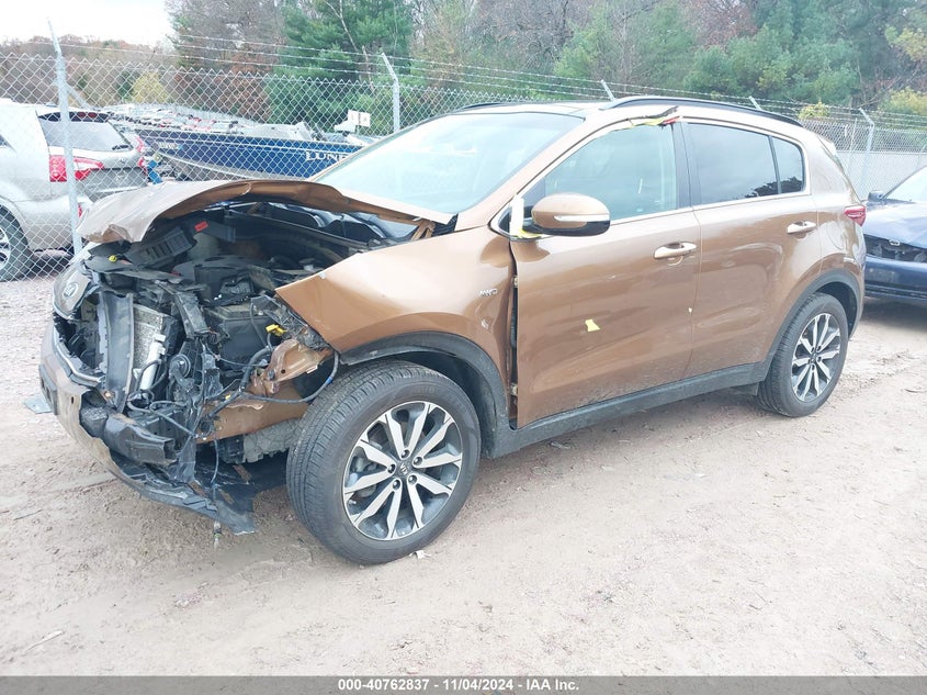 2018 KIA SPORTAGE EX - KNDPNCAC7J7401838