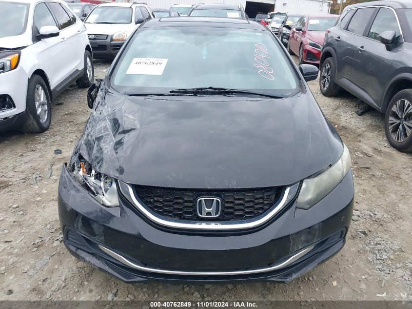 2015 Honda Civic Ex VIN: 19XFB2F8XFE080470 Lot: 40762849