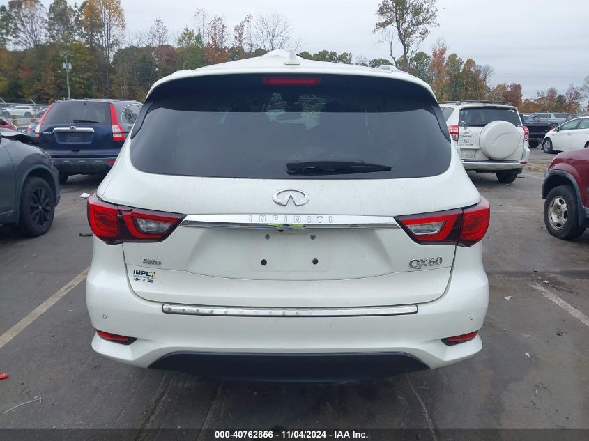 2019 Infiniti Qx60 Luxe VIN: 5N1DL0MM6KC517208 Lot: 40762856