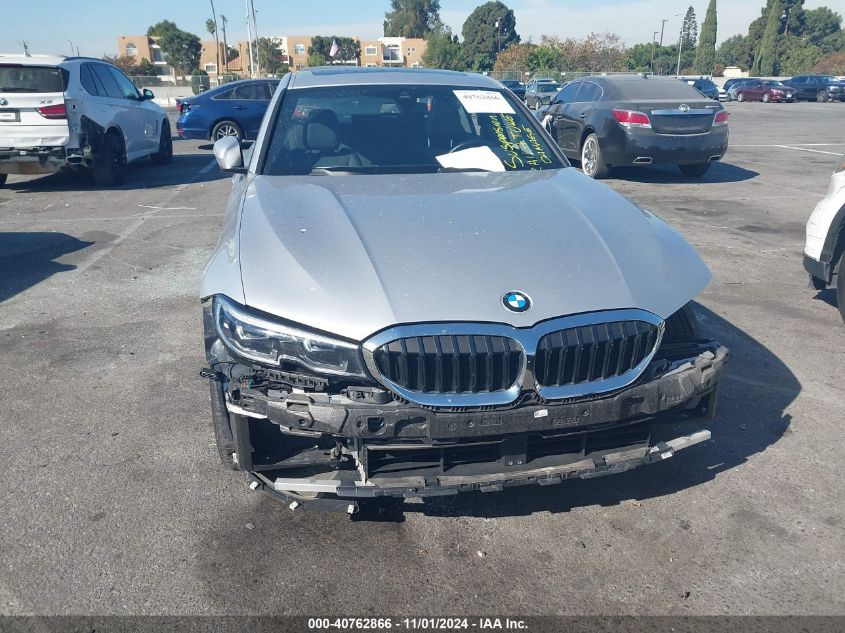 2019 BMW 330I VIN: WBA5R1C50KAK12710 Lot: 40762866