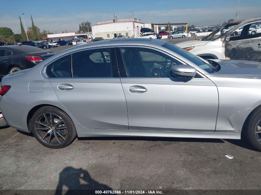 2019 BMW 330I VIN: WBA5R1C50KAK12710 Lot: 40762866