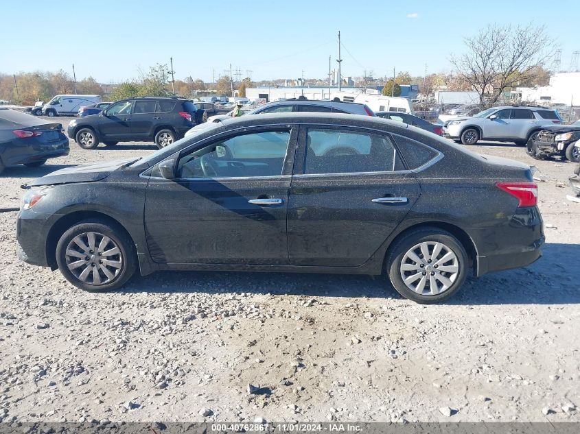 2017 Nissan Sentra S VIN: 3N1AB7APXHY221287 Lot: 40762867