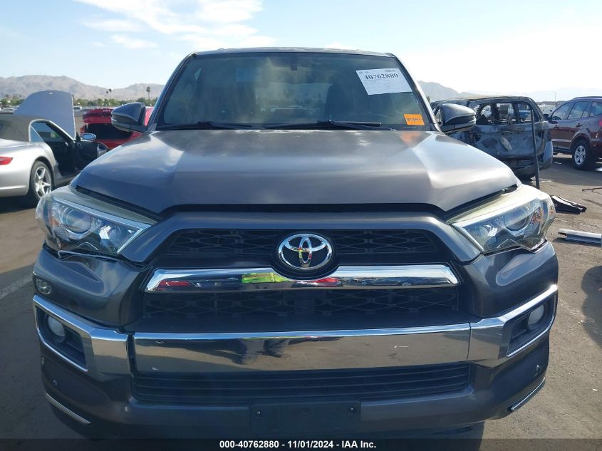 2014 Toyota 4Runner Limited VIN: JTEZU5JR5E5083758 Lot: 40762880