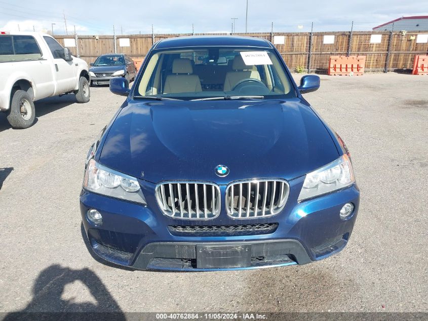 2013 BMW X3 xDrive28I VIN: 5UXWX9C59D0A32146 Lot: 40762884