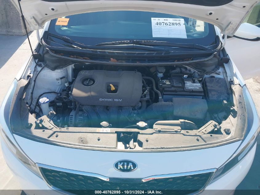 2017 Kia Forte Lx VIN: 3KPFK4A7XHE112475 Lot: 40762895