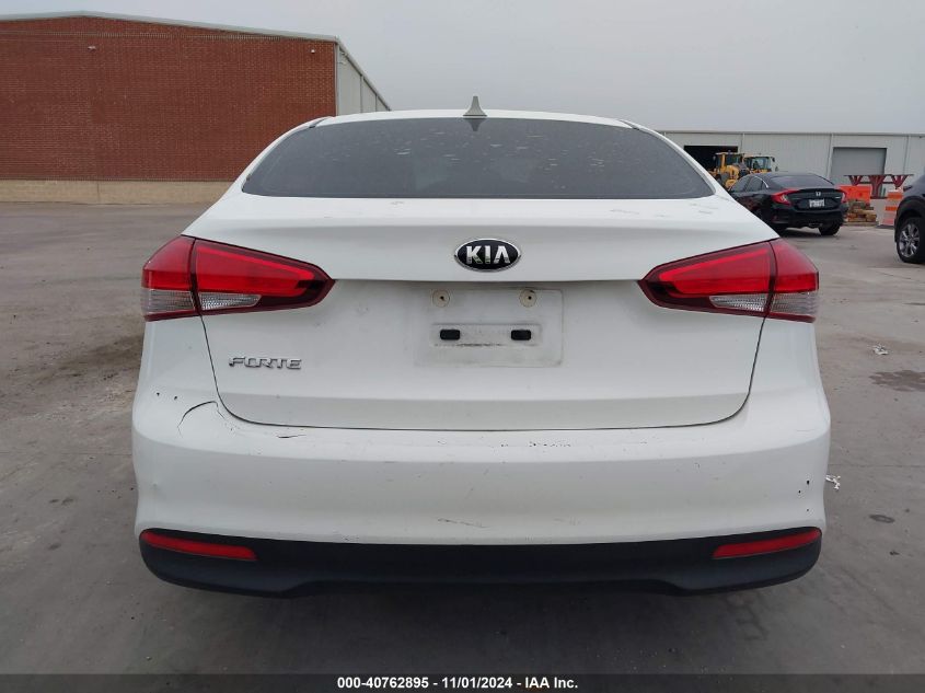 2017 Kia Forte Lx VIN: 3KPFK4A7XHE112475 Lot: 40762895