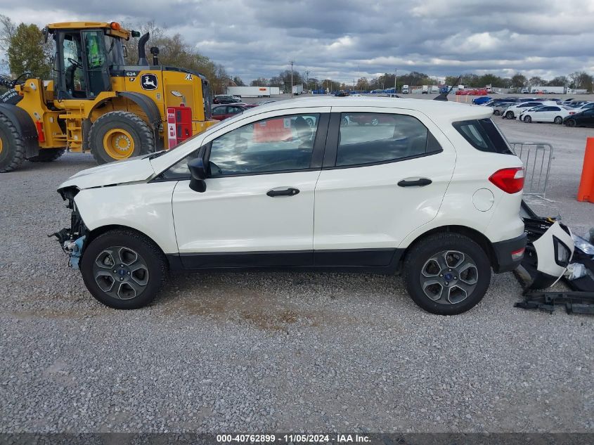 2020 Ford Ecosport S VIN: MAJ3S2FE6LC386745 Lot: 40762899