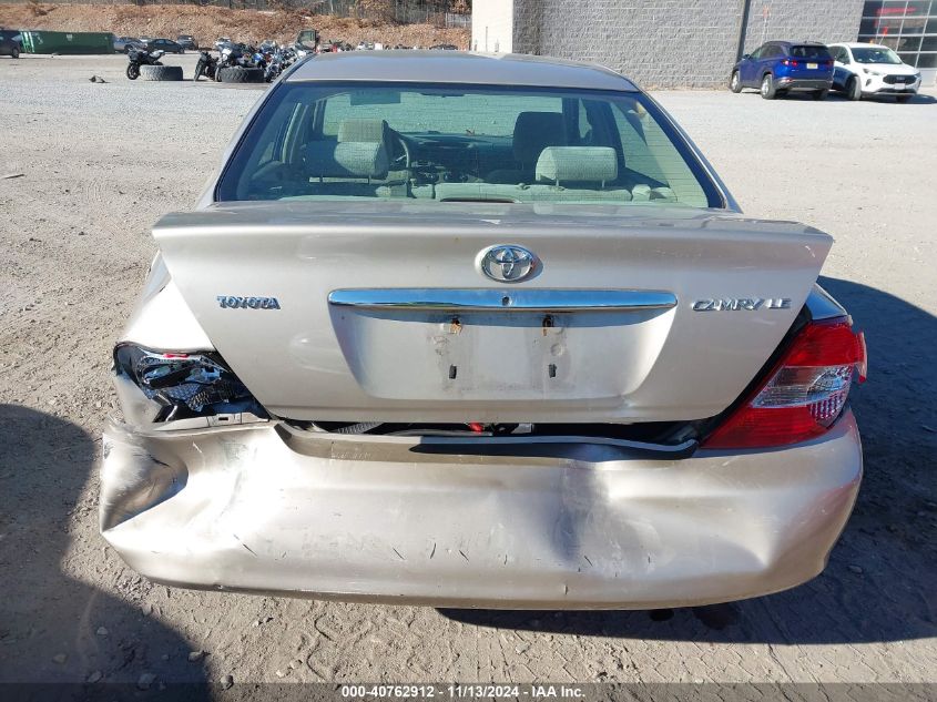 2004 Toyota Camry Le/Xle/Se VIN: 4T1BE32K94U933061 Lot: 40762912