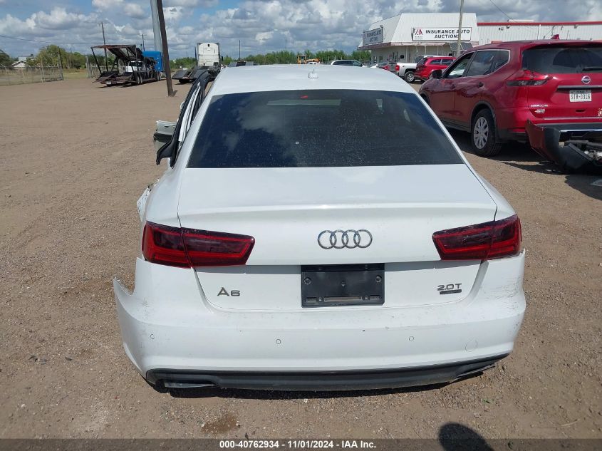 2018 Audi A6 2.0T Premium VIN: WAUG8AFC1JN029829 Lot: 40762934