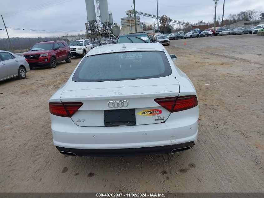 2016 Audi A7 3.0 Tdi Premium Plus VIN: WAUWMAFC5GN039909 Lot: 40762937