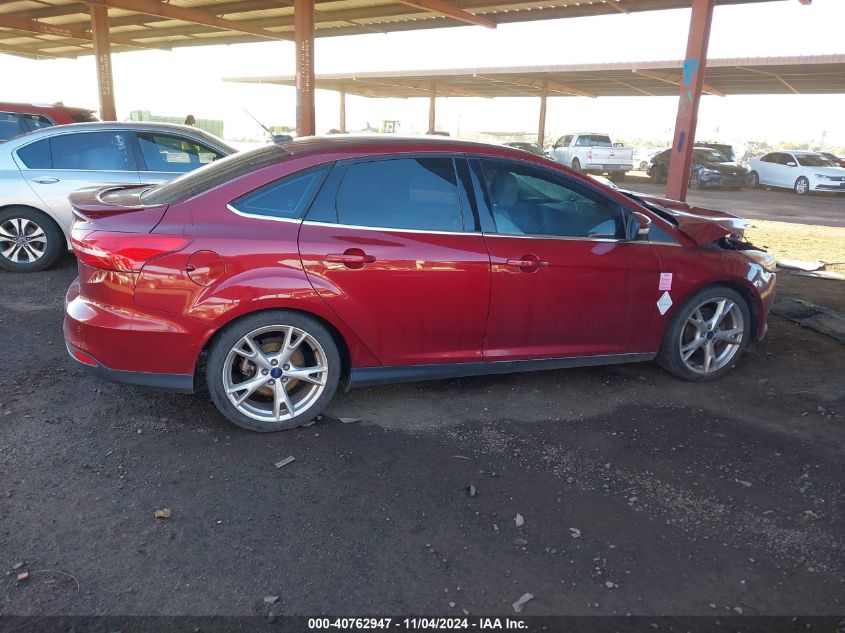 2016 Ford Focus Titanium VIN: 1FADP3J23GL225672 Lot: 40762947