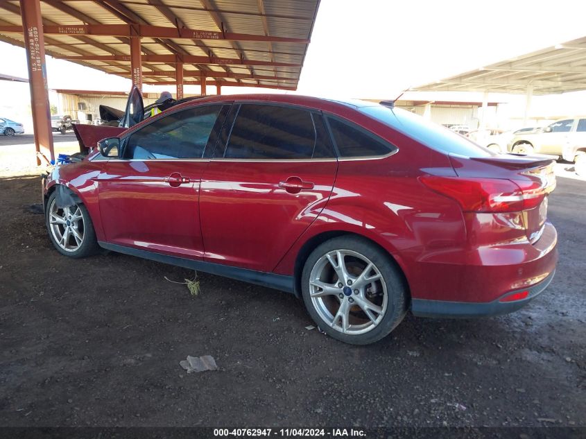 2016 Ford Focus Titanium VIN: 1FADP3J23GL225672 Lot: 40762947