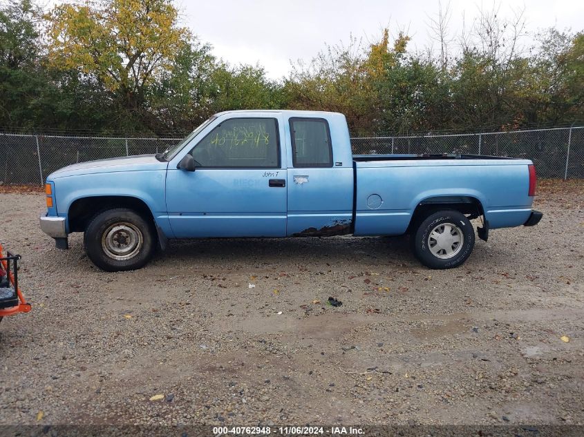 1996 GMC Sierra C1500 VIN: 2GTEC19W7T1542974 Lot: 40762948