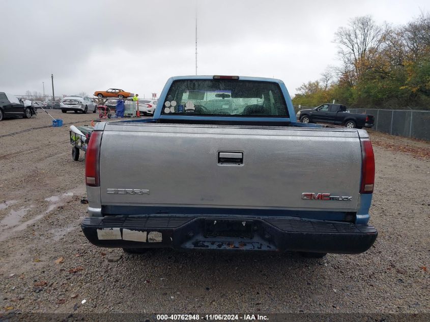 1996 GMC Sierra C1500 VIN: 2GTEC19W7T1542974 Lot: 40762948