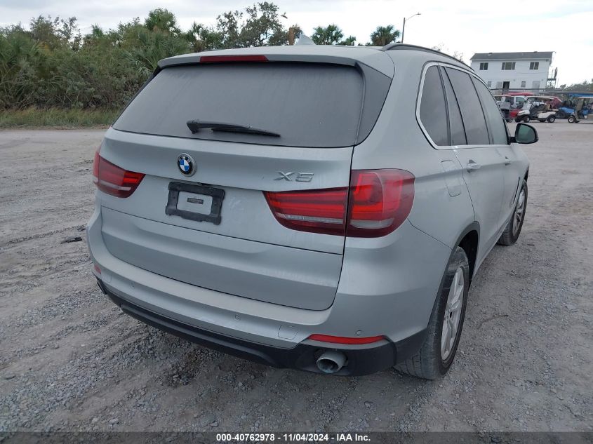 2015 BMW X5 xDrive35I VIN: 5UXKR0C51F0P01398 Lot: 40762978