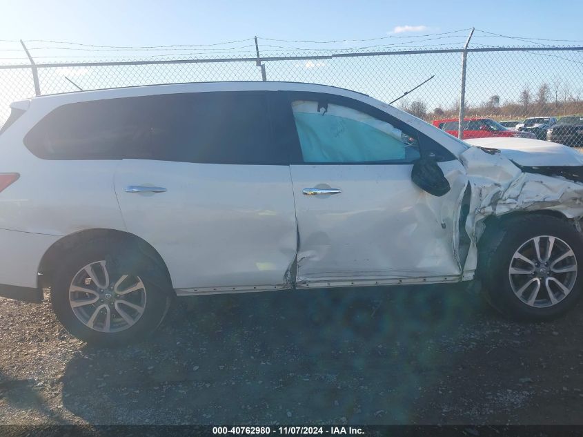 2014 Nissan Pathfinder S VIN: 5N1AR2MM8EC697941 Lot: 40762980