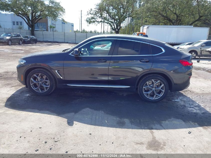 2023 BMW X4 xDrive30I VIN: 5UX33DT00P9S00100 Lot: 40762998