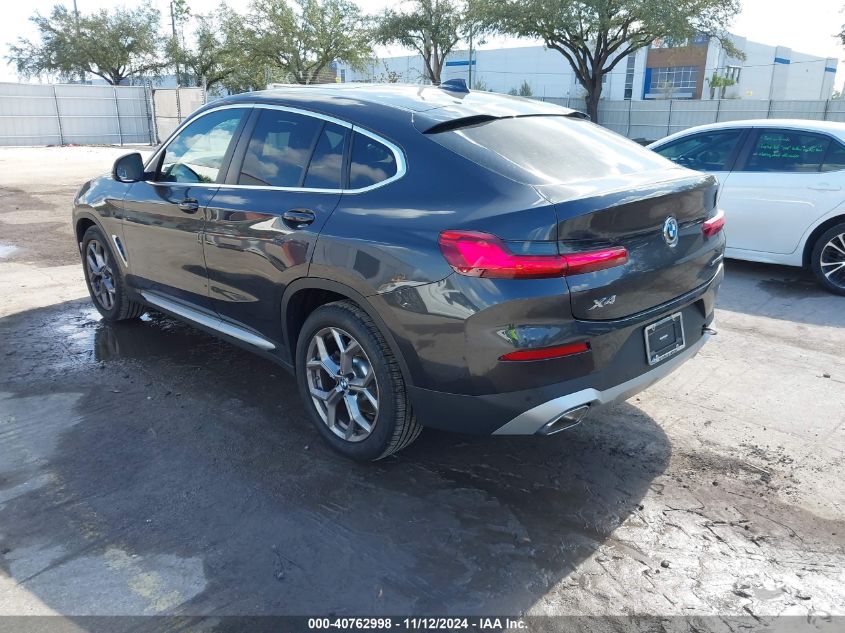 2023 BMW X4 xDrive30I VIN: 5UX33DT00P9S00100 Lot: 40762998